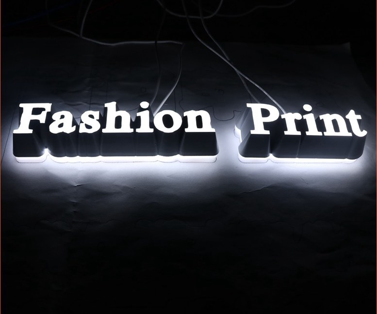 Mini Acrylic Letter Sign Channel Led 322